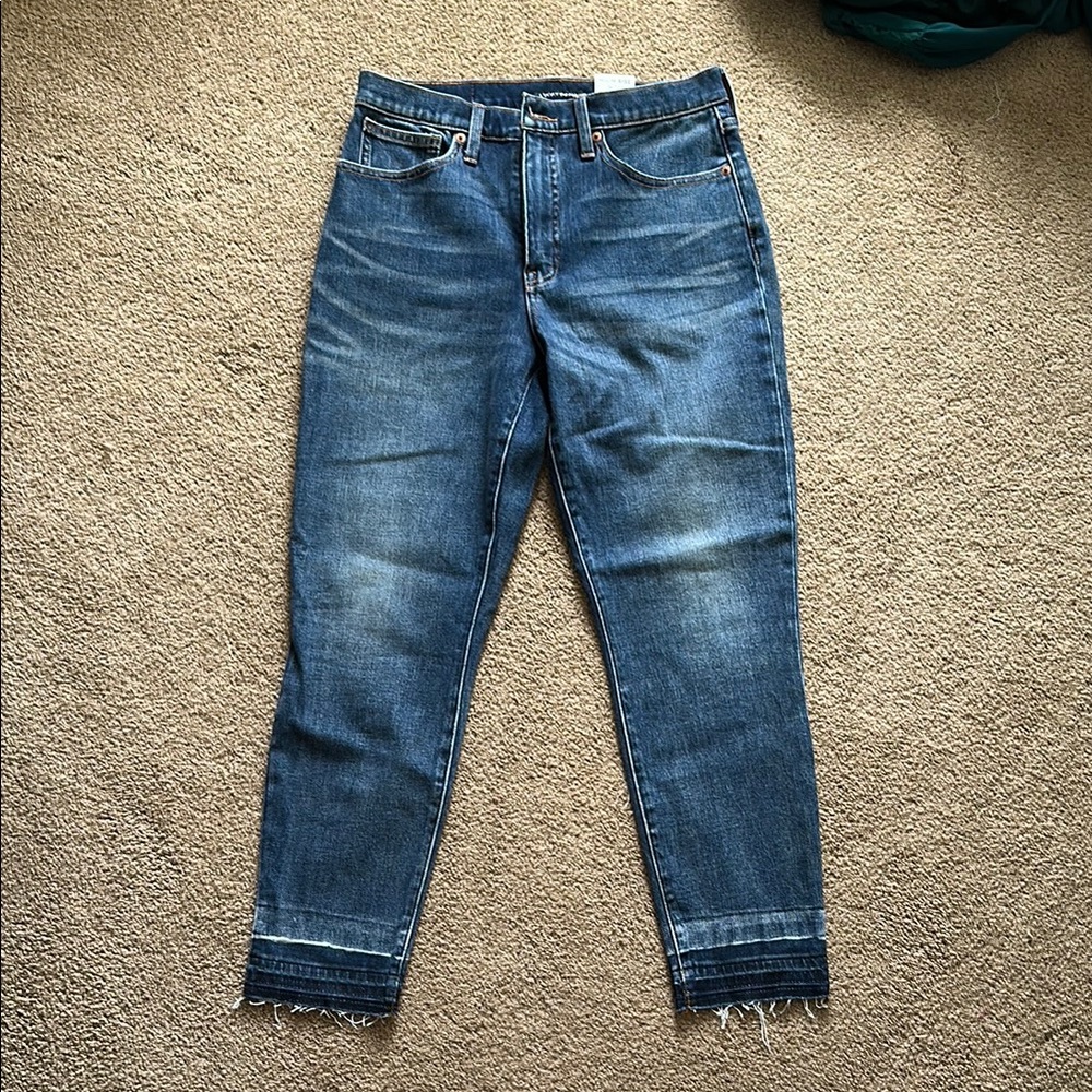 Lucky Brand High Rise Skinny Jeans - Classic Blue